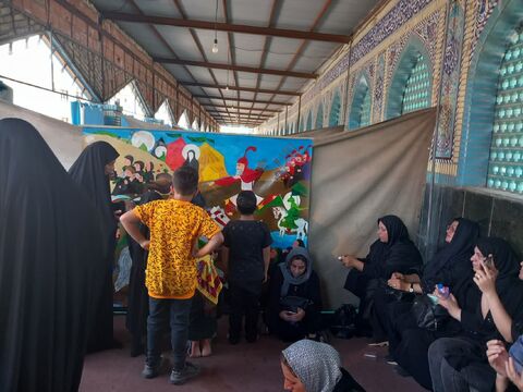 حال و هوای اربعین در مراکز فرهنگی هنری کانون مازندران