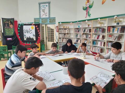 کتاب «گام گام تا داستان سفر اربعین» در آستانه اربعین حسینی برای استفاده در اختیار کودکان قرار گرفت