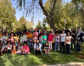 اعضای مرکز فرهنگی هنری شماره ۳ شیراز به همراه خانواده به اردو رفتند