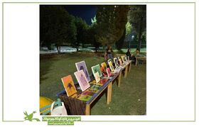 نمایشگاه آثار چاپ و نقاشی اعضای مراکز گچساران برگزار شد