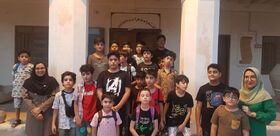 برگزاری اردو ویژه اعضای کارگاه های تابستان مرکز بستک