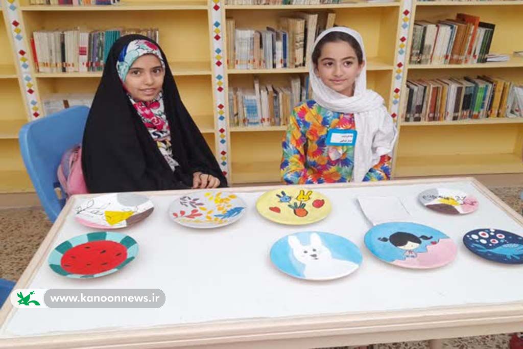 بازارچه تولیدات کودکان در کانون دامغان و شاهرود