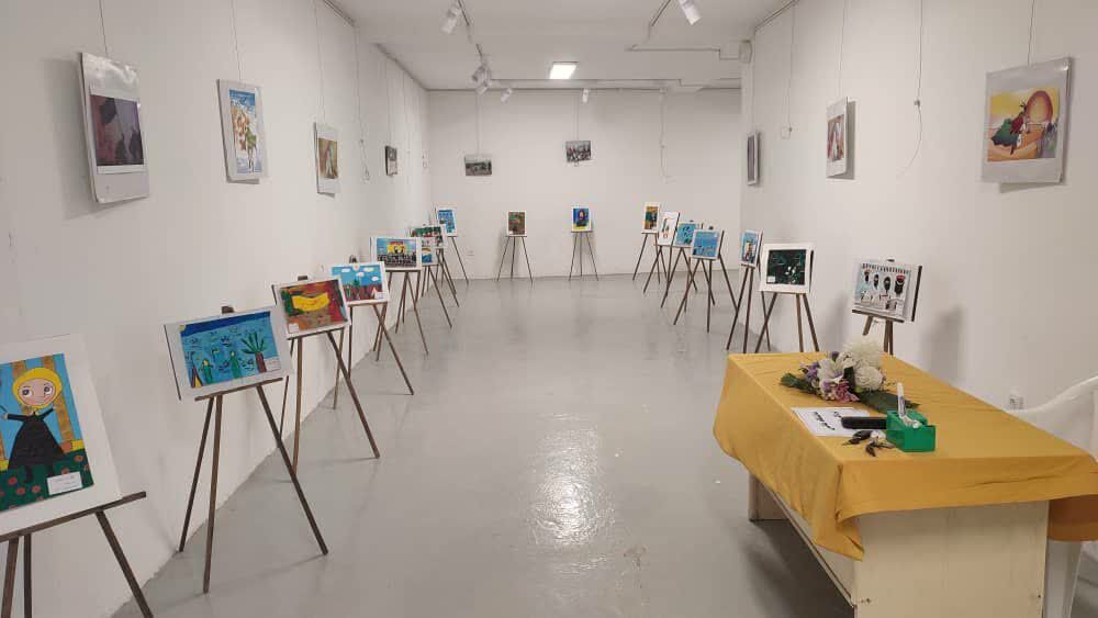 برگزاری نمایشگاه نقاشی اربعینی کودکان و نوجوانان در نگارخانه مروارید بندرلنگه