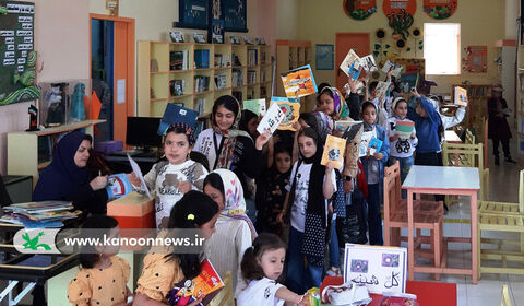 فعالیت کتابخوانی در مرکز 3 کانون مشگینشهر از نگاه دوربین