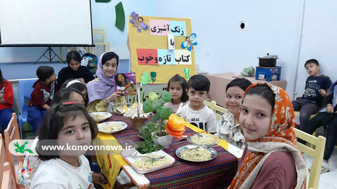 فعالیت کتابخوانی در مرکز 3 کانون مشگینشهر از نگاه دوربین