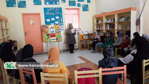 فعالیت کتابخوانی در مرکز 3 کانون مشگینشهر از نگاه دوربین
