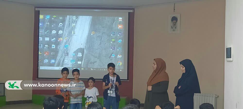 اکران انیمیشن اعضاء در مرکز یک نیشابور