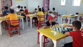 مسابقه شطرنج در مجتمع شهید مدنی برگزار شد