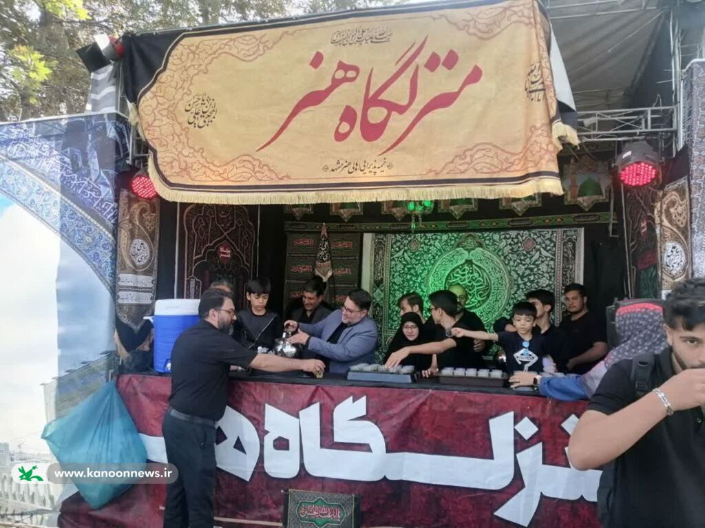 کانون در پیادهروی ایام شهادت امام رضا(ع) فعال است