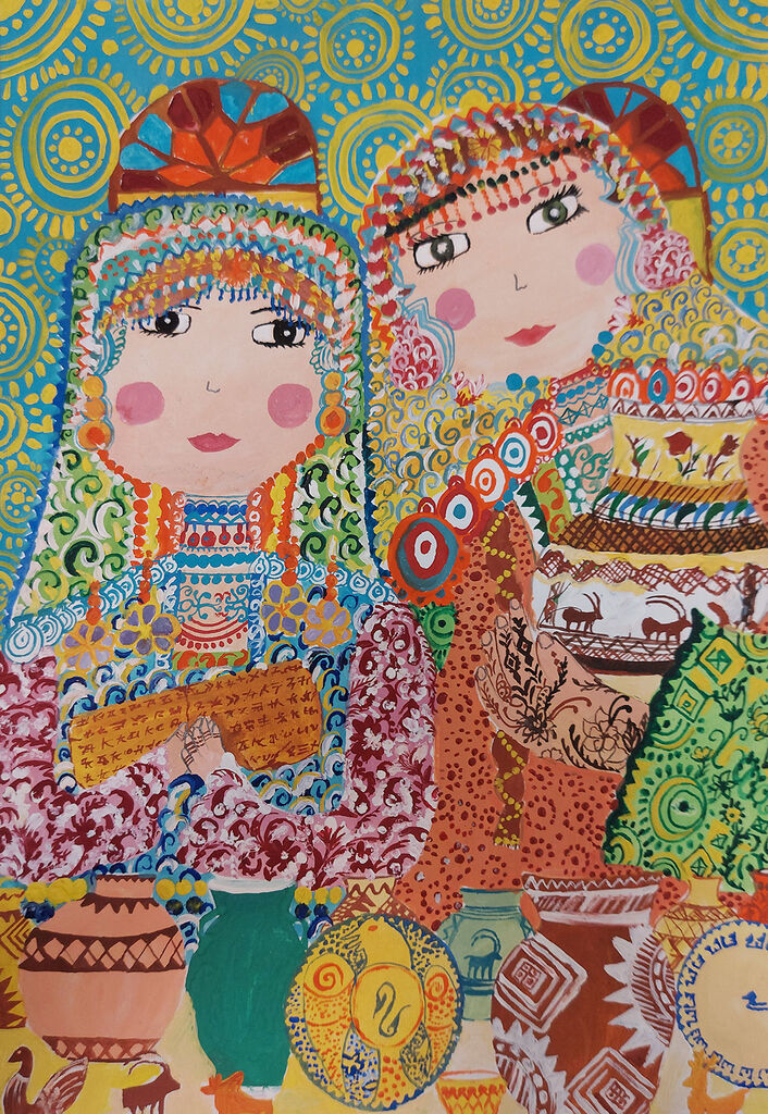 درخشش دو کودک ایرانی در مسابقه و نمایشگاه هنرهای زیبا لیدیسه چک