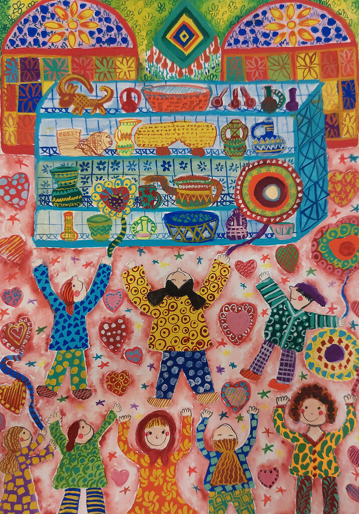 درخشش دو کودک ایرانی در مسابقه و نمایشگاه هنرهای زیبا لیدیسه چک