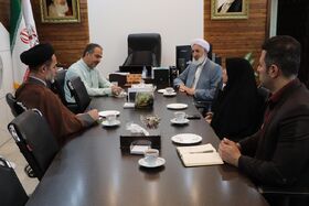 دیدار سرپرست کانون گلستان با مدیرکل امور زندان‌ها