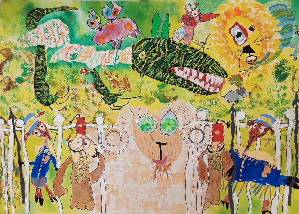 درخشش کودک خوزستانی در مسابقه و نمایشگاه هنرهای زیبای لیدیسه چک