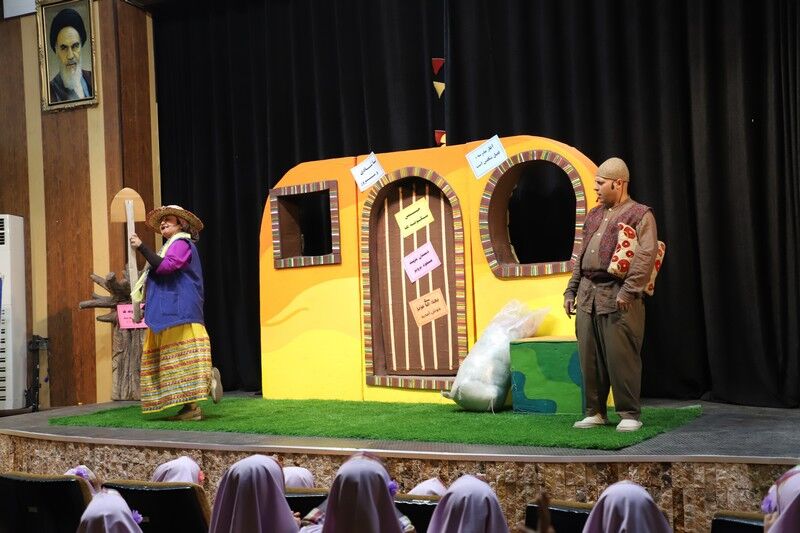 اجرای نمایش«حسن کچل» در سالن نمایش کانون استان قزوین