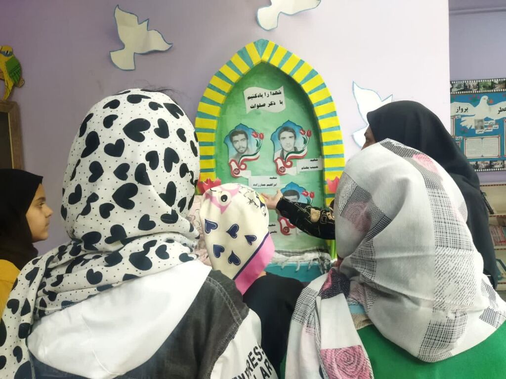 برپایی یادمان شهدا در مراکز کانون پرورش فکری آذربایجانغربی