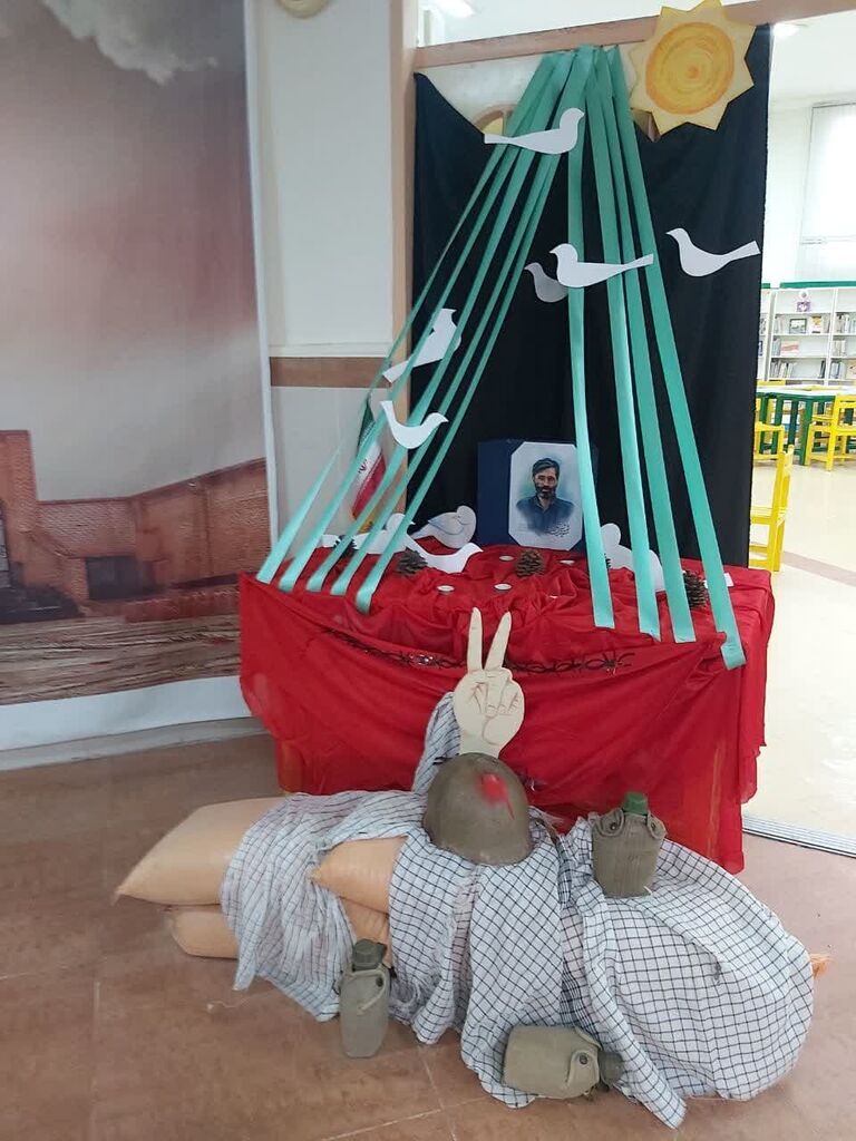 برپایی یادمان شهدا در مراکز کانون پرورش فکری آذربایجانغربی