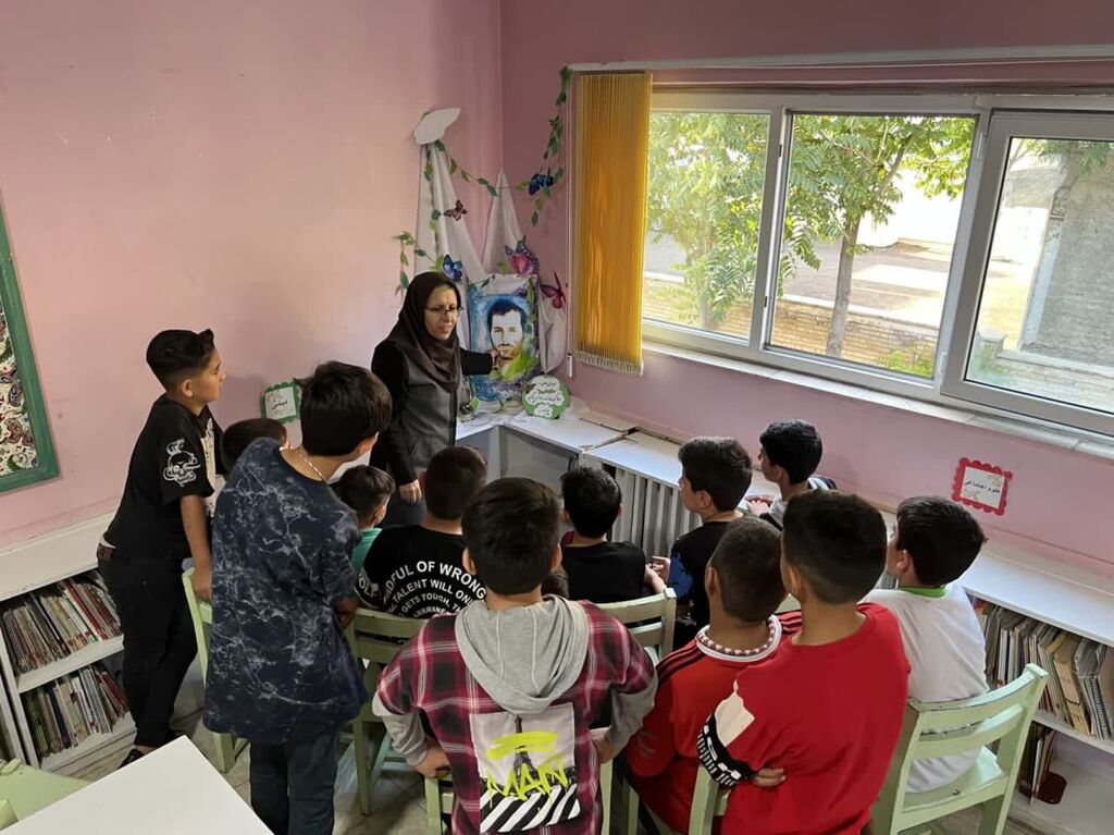 برپایی یادمان شهدا در مراکز کانون پرورش فکری آذربایجانغربی