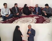 دیدار مدیرکل کانون استان ایلام با همکارجانبازدوران دفاع مقدس