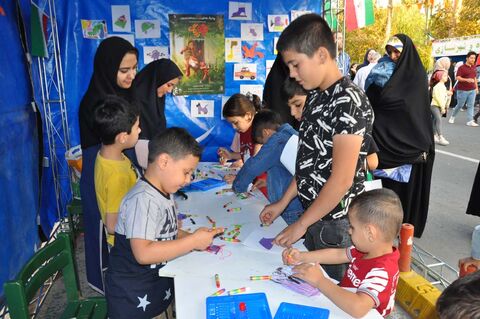 حضور کانون پرورش فکری کودکان  و نوجوانان البرز در جشن رسول مهربانی ها