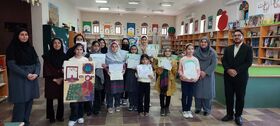 مسابقه نقاشی با عنوان « جاذبه‎‌های گردشگری شهر من» در رامیان