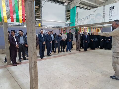 اولین آلبوم تصویری بازدید همکاران ستادی شورای هماهنگی فعالیت‌های آموزش و پرورش از نمایشگاه 《آسمان اقتدار》در کرمانشاه