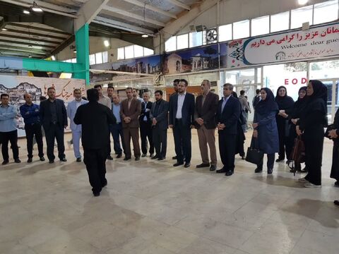 دومین آلبوم تصویری بازدید همکاران ستادی شورای هماهنگی فعالیت‌های آموزش و پرورش از نمایشگاه 《آسمان اقتدار》در کرمانشاه