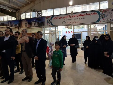 سومین آلبوم تصویری بازدید همکاران ستادی شورای هماهنگی فعالیت‌های آموزش و پرورش از نمایشگاه 《آسمان اقتدار》در کرمانشاه