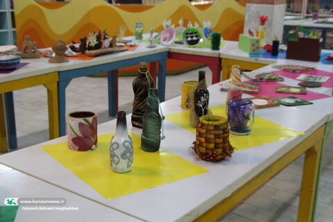 افتتاح نمایشگاه آثار اعضا در تابستان ۱۴۰۲ همزمان با هفته ملی کودک