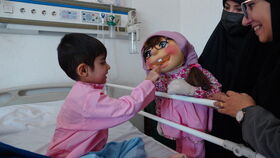گرامیداشت روز جهانی کودک در بیمارستان اکبر