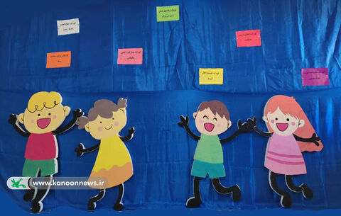 گزارش تصویری از نمایشگاه هفته‌ی ملی کودک در مراکز کانون سمنان