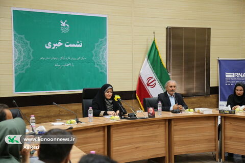نشست خبری مدیرکل کانون استان بوشهر به روایت تصویر
