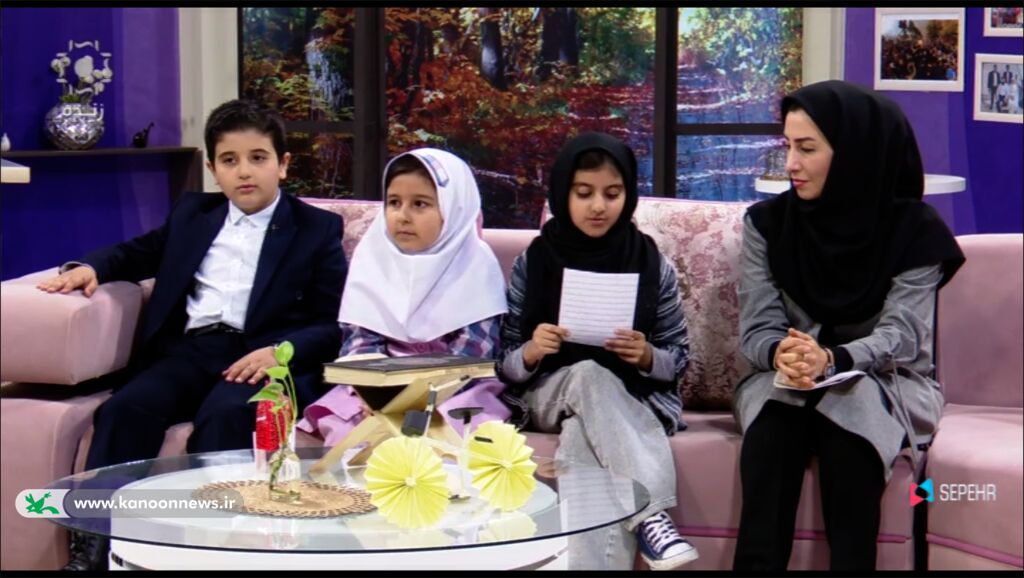 حضور مربیان کانون استان زنجان در شبکه اشراق صدا و سیما