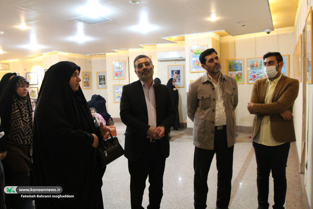 افتتاح نمایشگاه نقاشی آثار اعضا در سالن آوینی