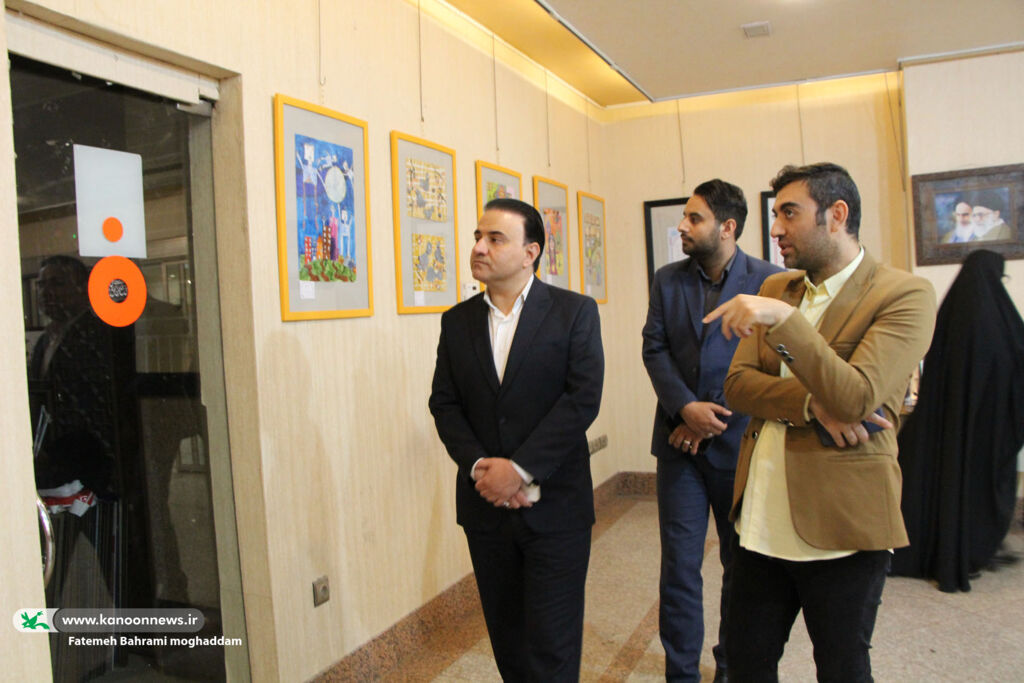 افتتاح نمایشگاه نقاشی آثار اعضا در سالن آوینی