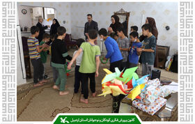 بزم شادی کودکان بی‌سرپرست در موسسه خیریه شکوفه‌های اردبیل