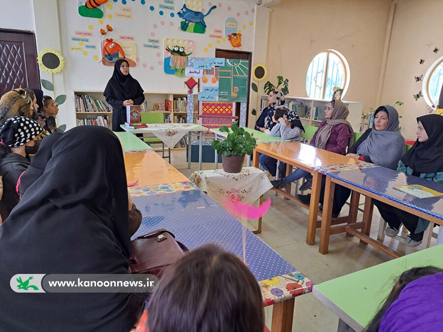 قصهگویان مرکز ۳ کانون اردبیل به مناسبت هفته ملی کودک گرد هم آمدند