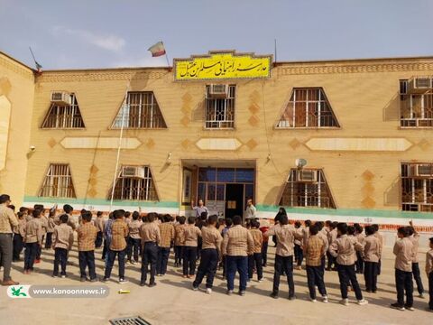 اعزام کتابخانه های سیار کانون خوزستان به روستای روستای چم عربان از توابع شهرستان گتوند