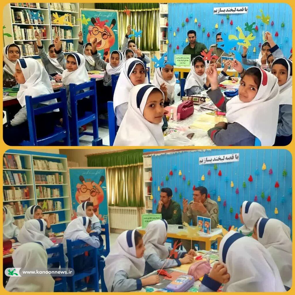 دورهمی کودکان دیروز در برنامه قصه گویی مرکز قیدار کانون زنجان