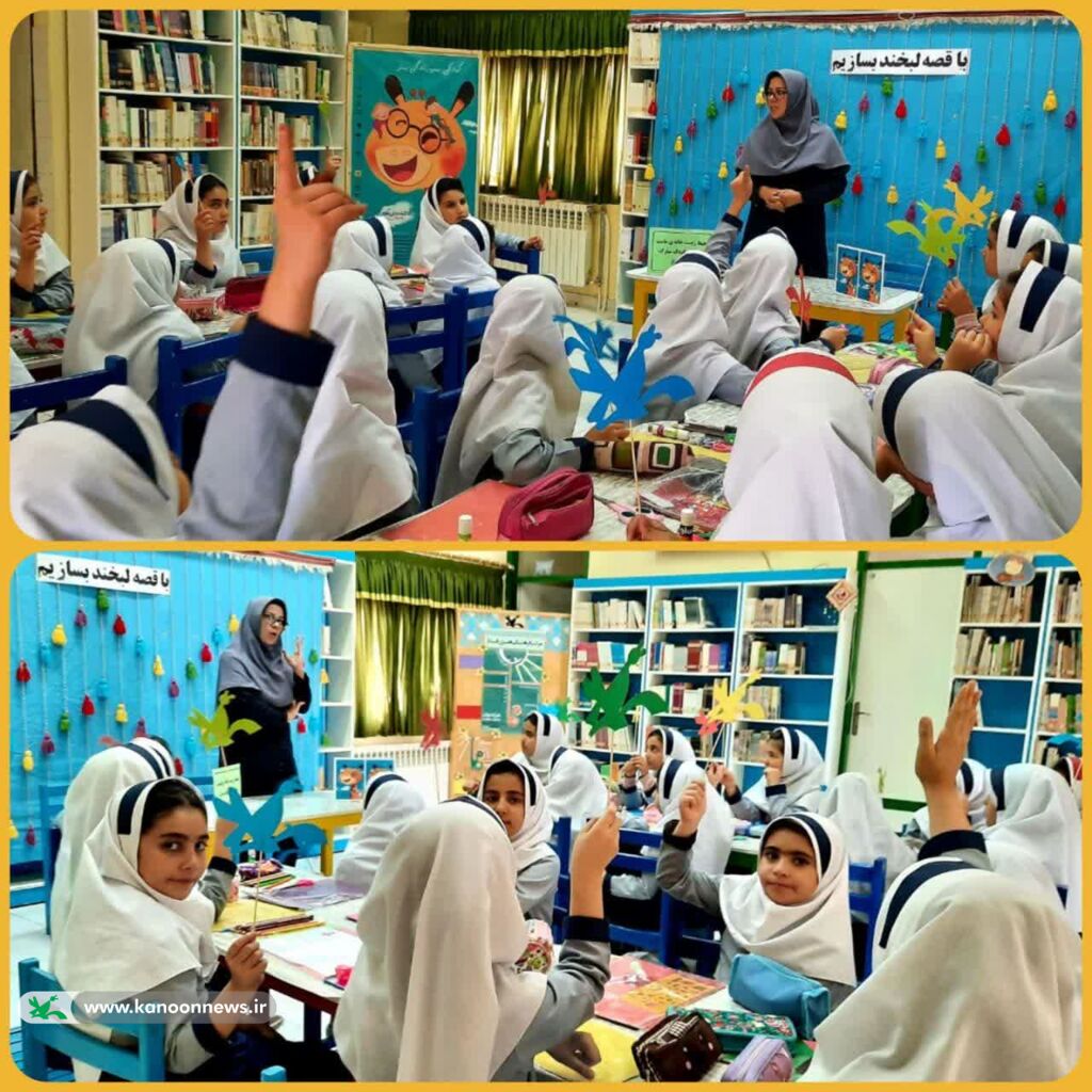 دورهمی کودکان دیروز در برنامه قصه گویی مرکز قیدار کانون زنجان