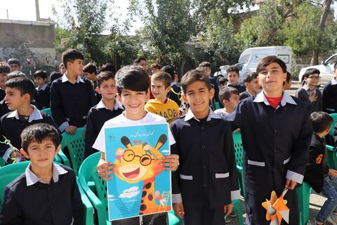 لحظات به یاد ماندنی در پنجمین روز هفته ملی کودک در دبستان آغچه قلعه ارومیه