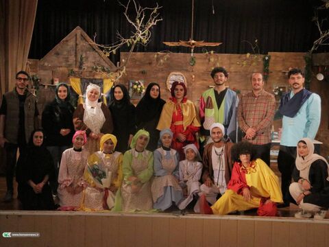استقبال کودکان و نوجوانان از نمایش «شاهزاده خانم زشت»