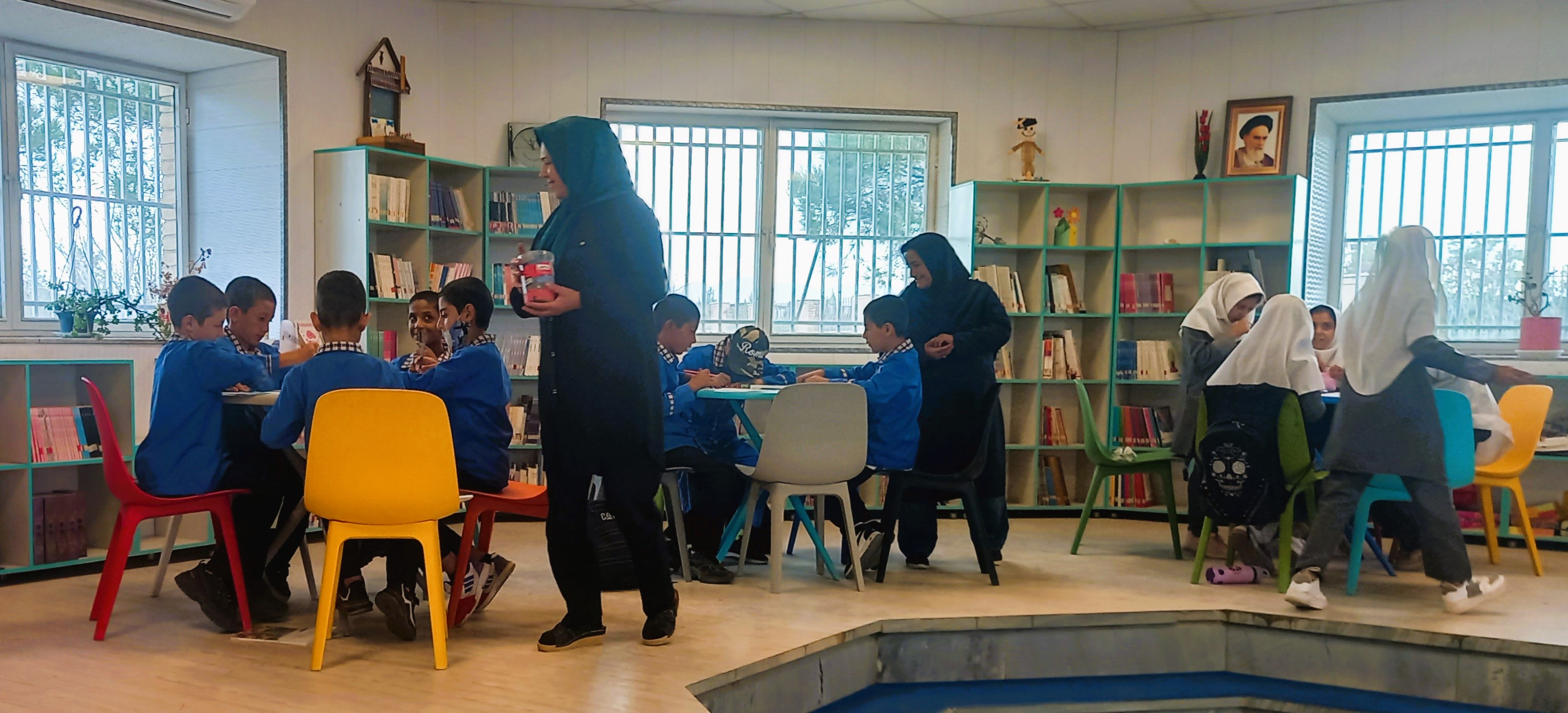 دانشآموزان میهمان مرکز اخترآباد شدند