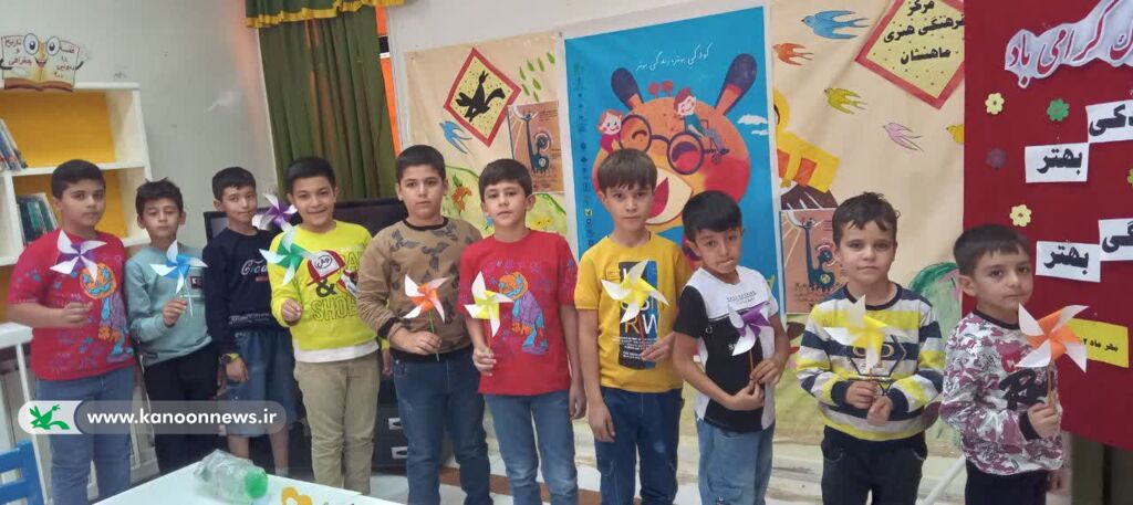 هفته ملی کودک در مرکز فرهنگی هنری ماهنشان کانون زنجان