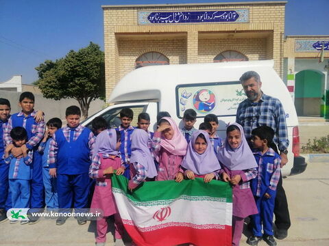 پیک امید کانون استان بوشهر در روستا های کم برخوردار