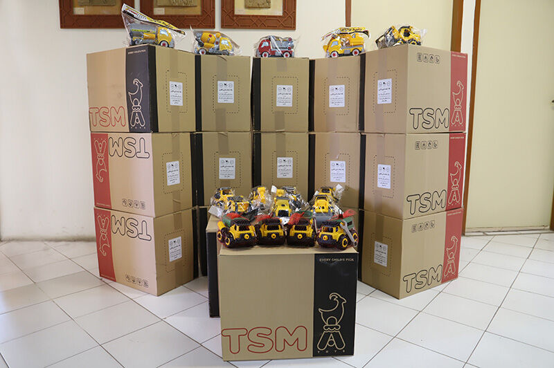 بستههای اسباببازی در مراکز کانون استان اردبیل توزیع شد