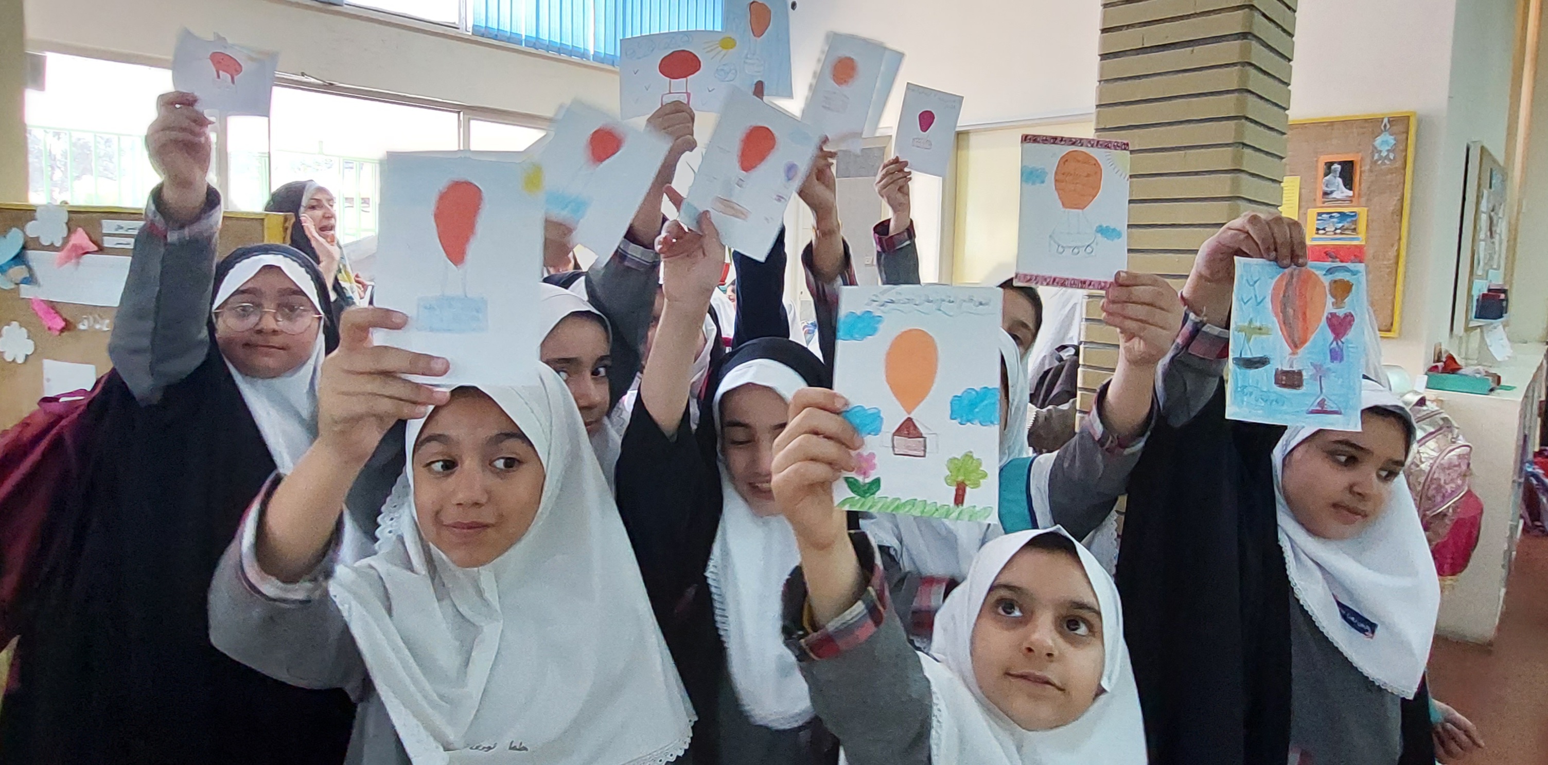 «بالن آرزو» در مرکز شماره ۱۴ به پرواز در آمد