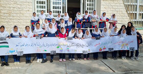همدردی اعضای مراکز کانون آذربایجان شرقی با کودکان مظلوم فلسطین