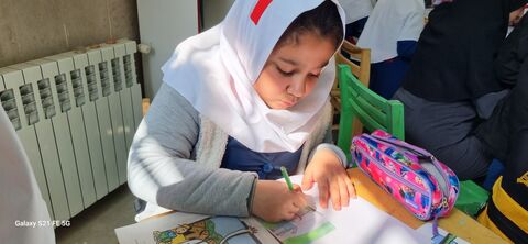 گزارشی همدردی اعضای مراکز کانون آذربایجان شرقی با کودکان مظلوم فلسطین