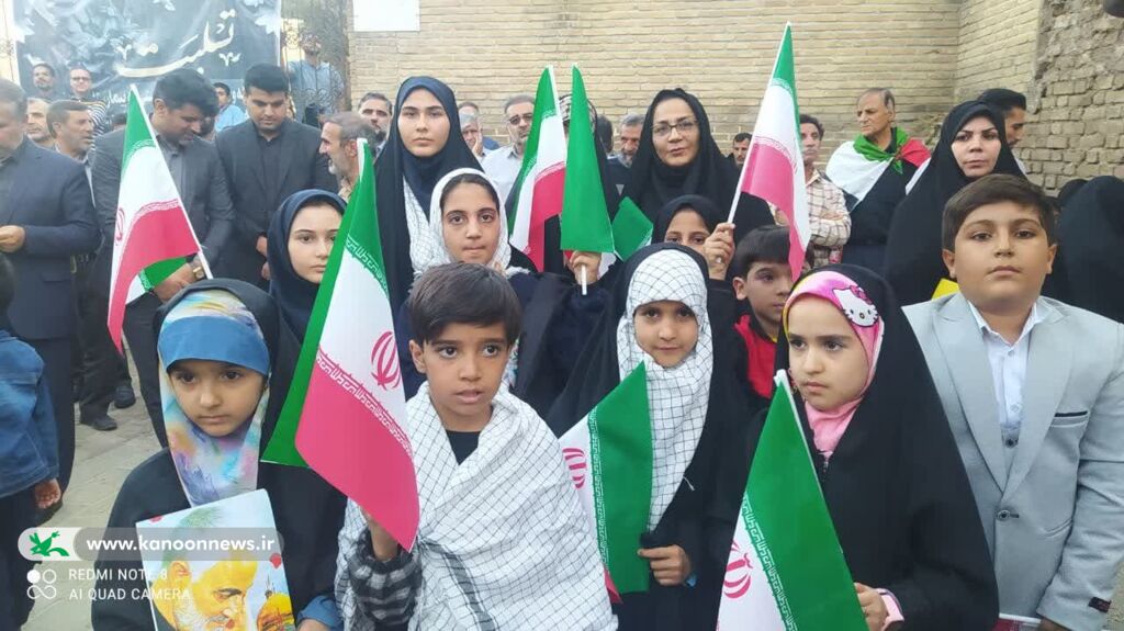 تجمع اعضای کانون لرستان درحمایت از کوکان مظلوم غزه