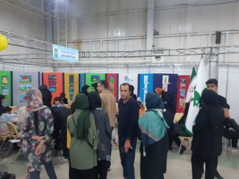 غرفه کانون در دومین نمایشگاه بین المللی گردشگری و دهمین نمایشگاه ملی صنایع دستی در محل دایمی نمایشگاه‌های بین المللی تبریز